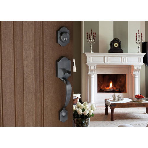 Copper Creek Heritage Handleset Deadbolt and Copper Creek Door Knob and